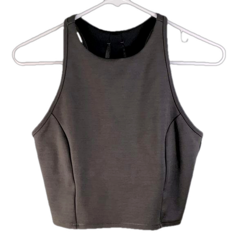All In Motion Gray Crop Top Size Medium